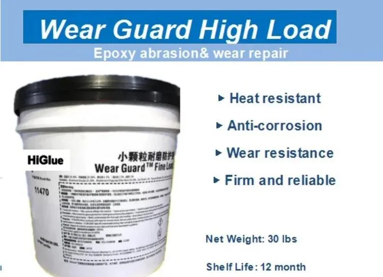 10kg/Set Anti-Abrasive Compound Wear Resistant Compound Used to Rebuild and Protect Chutes
